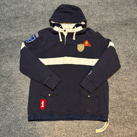 Polo Ralph Lauren Other - Vintage Polo Ralph Lauren Ski Patrol Thermal Lined Hoodie Patches
